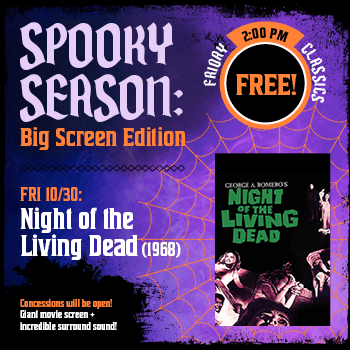 Movie: Night of the Living Dead (1968) at Paramount Theatre