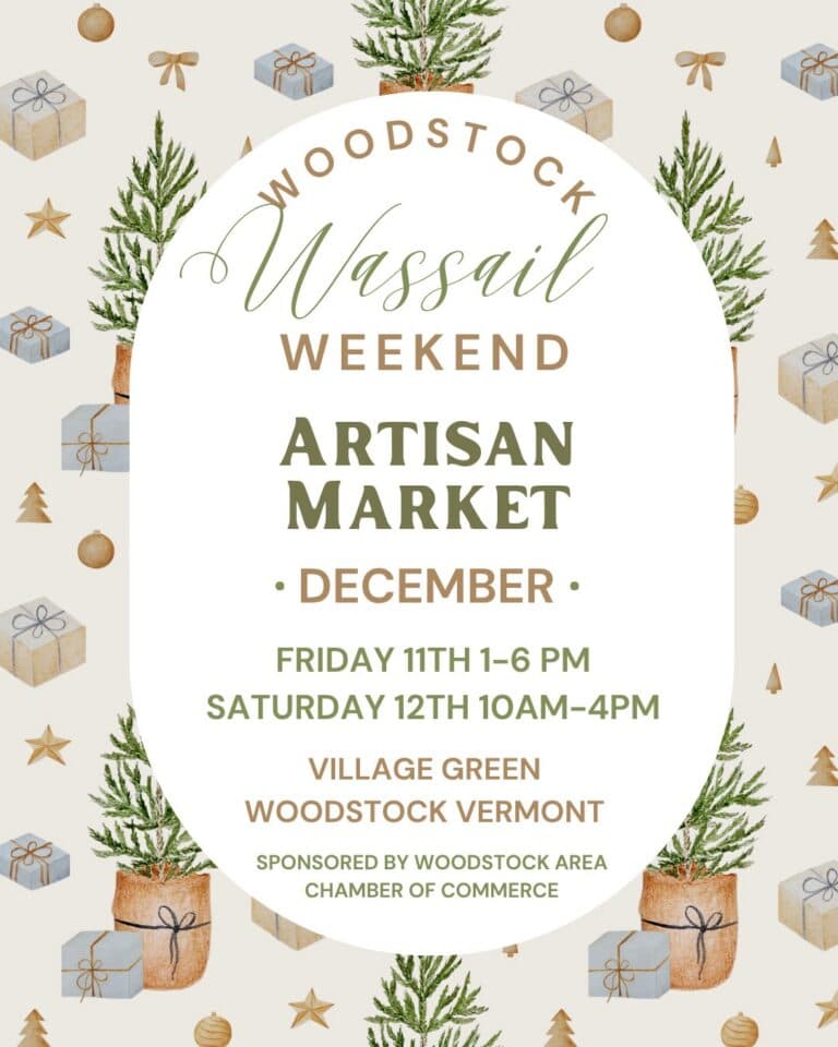 Wassail Artisan Market at Woodstock